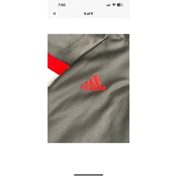 Adidas North Carolina State Men's/Unisex Track Jacket Black Full Zip Sz 50 (M) - Picture 5 of 9